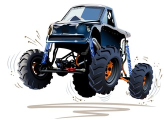 Cartoon Monster Truck © Mechanik