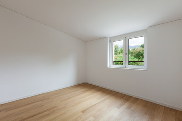 Fototapeta na wymiar Interior, empty room with window