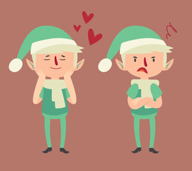 Expressive Elf in Different Poses