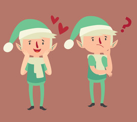 Expressive Elf in Different Poses