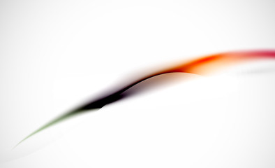 Wave abstract background. Business hi-tech presentation template or advertising layout