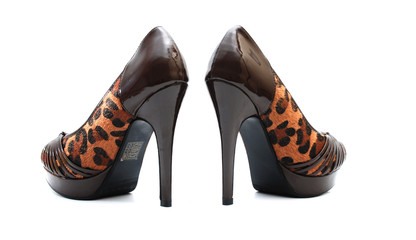 Zebra High Heels