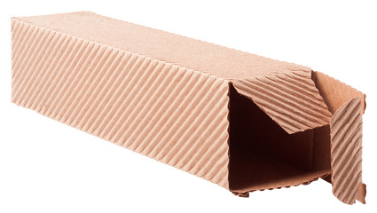 Cardboard box isolated
