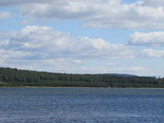 Obraz na płótnie Canvas озеро