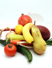 Some fruits and vegetables