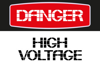 High voltage.