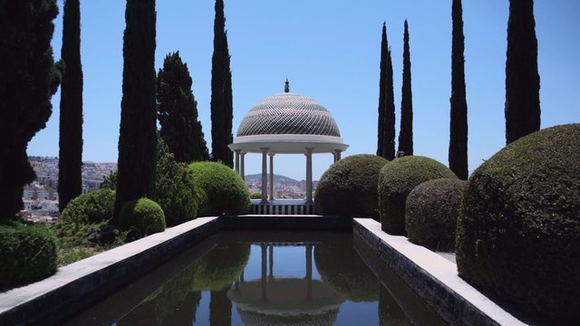 Concepcion Botanical garden, Jardin Botanico la Concepcion in Malaga (Spain) 