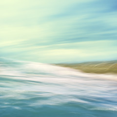 Flowing Sea Abstract