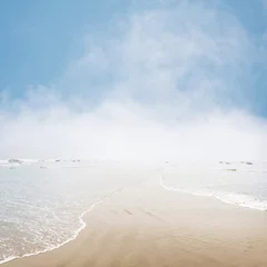 Acrylic prints Coast Foggy Seascape