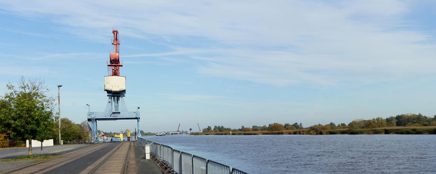 Elsfleth Hafen an der Hunte