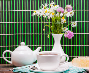 Tea set from colds