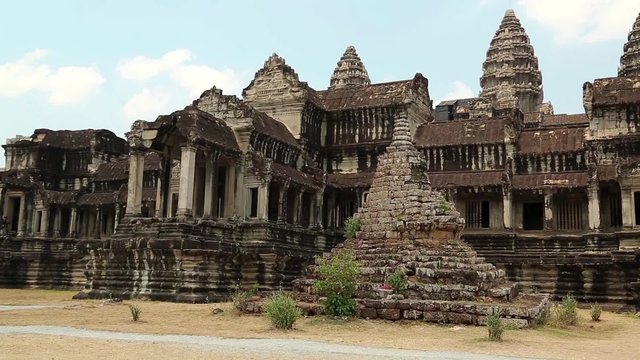 Angkor Wat - temple complex and the largest religious monument in the world, Siem Reap province in northwestern Cambodia
