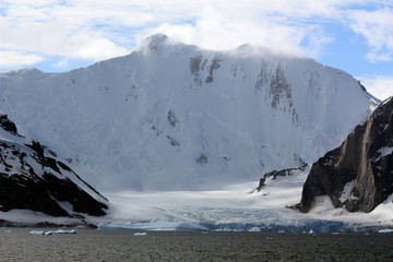 Antarktis-Landschaft