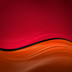 Abstract wave design
