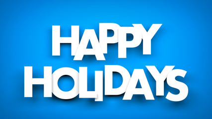 Happy Holidays background