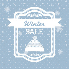 winter sale design 