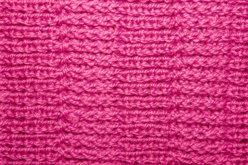 Wool Knitted Pattern. Closeup Fabric Background