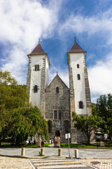 Fototapeta na wymiar church of St. Mary in Bergen