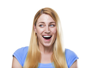 Blonde woman 