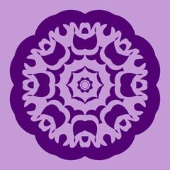 Mandala. Round Ornament Pattern. Vintage decorative elements. Hand drawn background. Islam, Arabic, Indian, ottoman motifs.