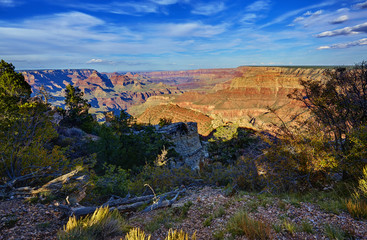 Grand Canyon, Abendsonne