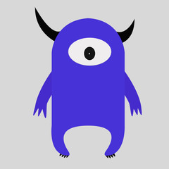 Blue monster