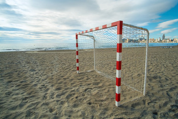 Beach soccer equipment