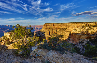 Grand Canyon in der Abendsonne 01