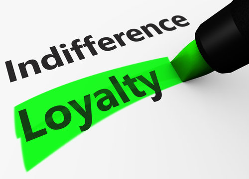 Customer Loyalty Marketing Concept