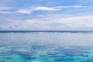 Tropical Beach at Moorea, French Polynesia