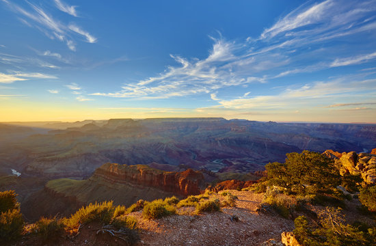 Grand Canyon in der Abendsonne 08 © Tran-Photography