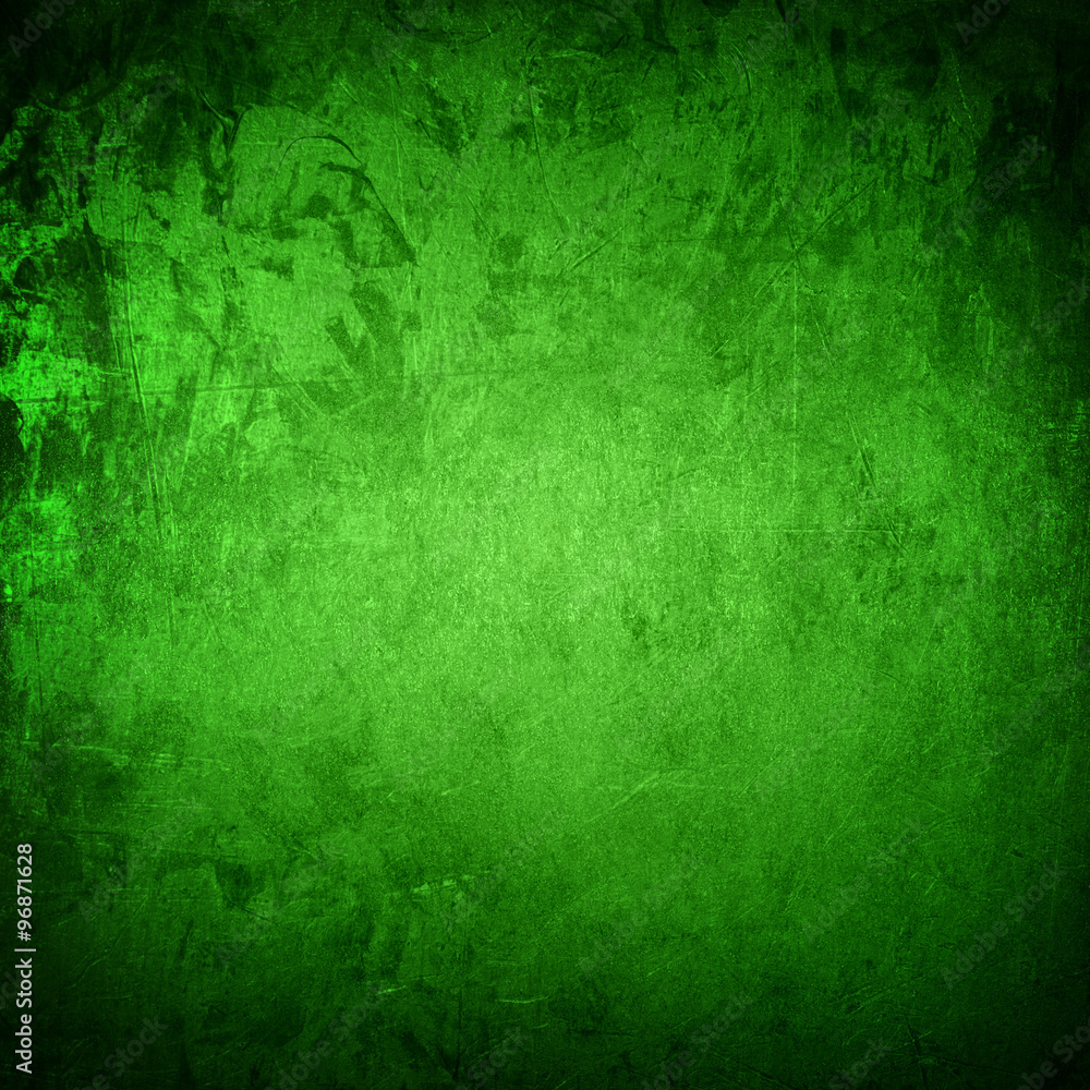 Wall mural abstract green background