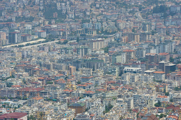 Obraz premium Hauses in the central districts of Alanya. Turkey