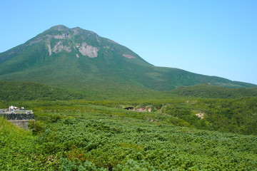 Fototapeta na wymiar 羅臼岳