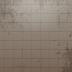 Realistic dirty Tile Wall Background