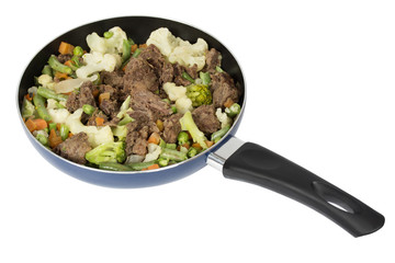 Meat with vegetables