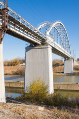 Railway bridge over the Volgodonsk navigable canal, Volgograd