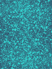 graffiti paint splatter pattern in multiple blue