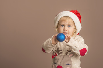 Baby girl Christmas Time