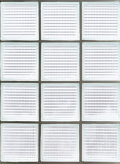 Obraz premium Clear white glass