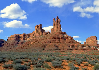 Fototapeta premium Exotic rocks near Moab, Utah