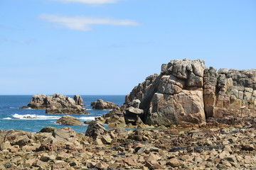 Pointe du Chateau(Le Gouffre), Bretagne