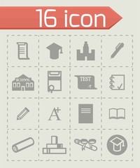 Vector Education icon set