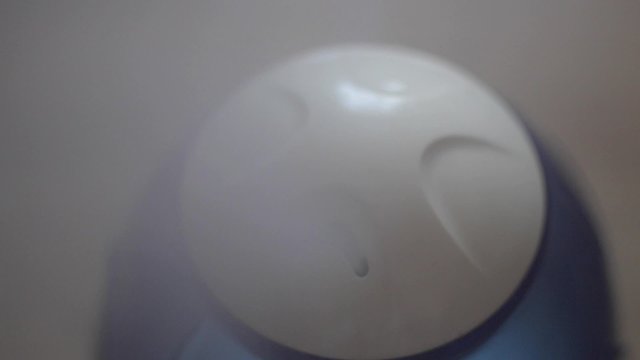 Humidifier blue closeup