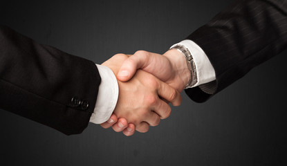 Business handshake