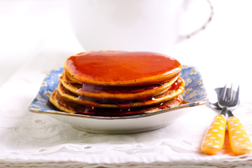 Pile of pancakes