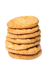 Cookies isolated on white.