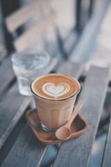 cup of coffee latte art