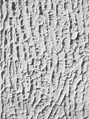 Rough plaster walls, gray