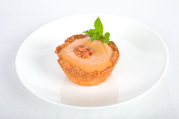 Walnuss- Karamell- Cupcake